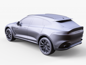 Aston Martin DBX Straight SIX 2022 3D 모델