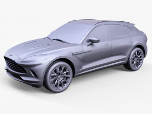 Aston Martin DBX Straight SIX 2022 3D Model
