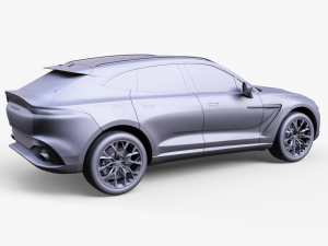 Aston Martin DBX Straight SIX 2022 3D 모델