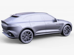 Aston Martin DBX Straight SIX 2022 3D Model
