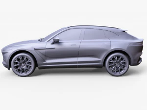 Aston Martin DBX Straight SIX 2022 3D Model