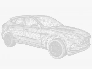 Aston Martin DBX Straight SIX 2022 3D Model