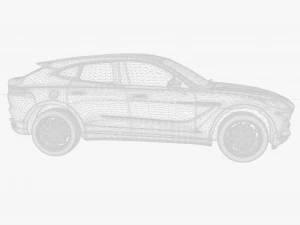 Aston Martin DBX Straight SIX 2022 3D Model