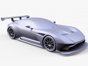 Aston Martin Vulcan 3D Model