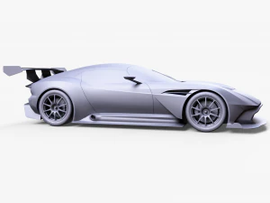 Aston Martin Vulcan 3D Model
