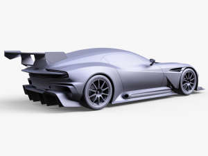 Aston Martin Vulcan 3D Модель
