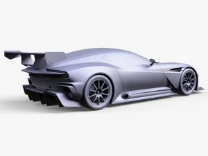 Aston Martin Vulcan 3D Model