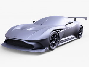 Aston Martin Vulcan 3D Модель
