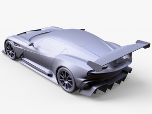 Aston Martin Vulcan 3D Модель