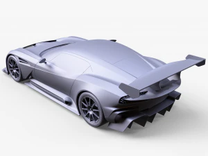 Aston Martin Vulcan 3D Model