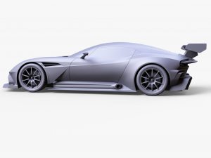 Aston Martin Vulcan 3D Модель