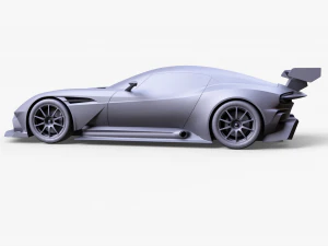 Aston Martin Vulcan 3D Model