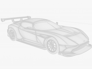 Aston Martin Vulcan 3D Модель