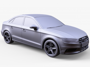 Audi A3 3D Model