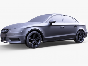 Audi A3 3D 模型