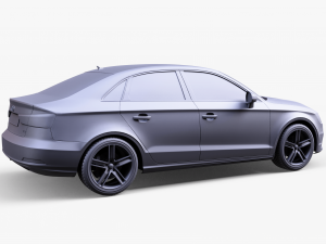 Audi A3 3D 模型