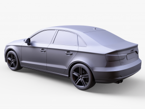 Audi A3 3D 模型