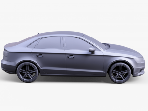 Audi A3 3D 模型