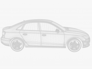 Audi A3 3D 模型