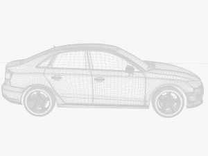 Audi A3 Modello 3D