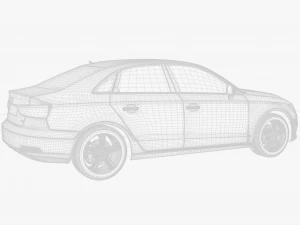 Audi A3 Modello 3D