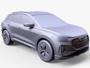 Audi Q4 SUV 3D Model