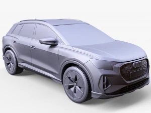 Ауди Q4 внедорожник 3D Модель