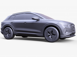 Audi Q4 SUV 3D Модель
