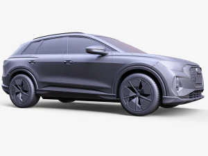 Audi Q4 SUV 3D Model