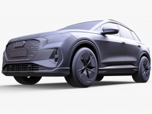 Audi Q4 SUV 3D Модель
