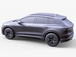 Audi Q4 SUV 3D Модель