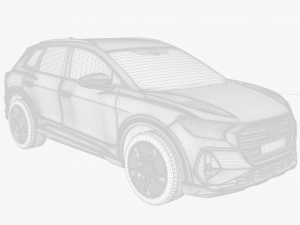 Audi Q4 SUV 3D Модель