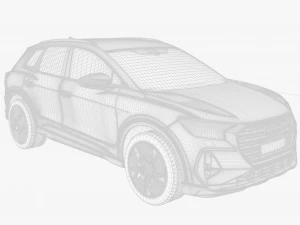 Audi Q4 SUV 3D Model