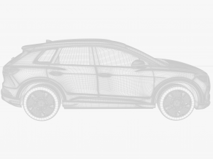 Audi Q4 SUV 3D Модель
