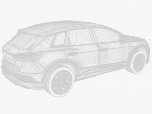 Audi Q4 SUV 3D Модель