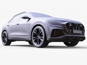 AUDI Q8 3D Model