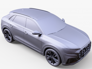 AUDI Q8 3D Model