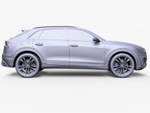 AUDI Q8 3D Model