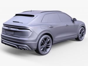 AUDI Q8 3D Model