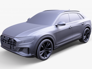 AUDI Q8 3D Model
