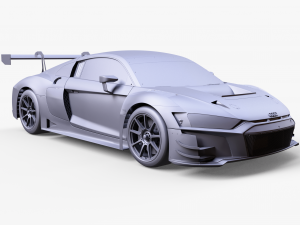 Audi R8 LMS GT3 3D Model