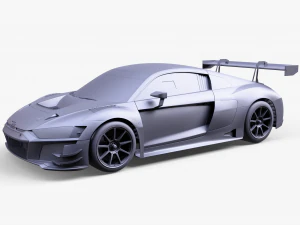 Audi R8 LMS GT3 3D Model