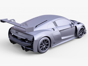 Audi R8 LMS GT3 Modelo 3D
