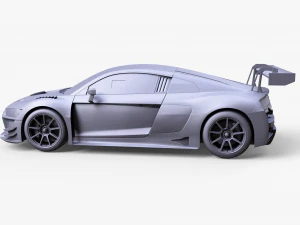 Audi R8 LMS GT3 3D Model