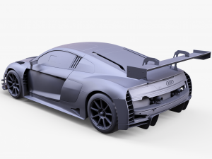 Audi R8 LMS GT3 Modelo 3D