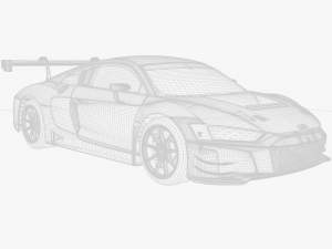 Audi R8 LMS GT3 Modelo 3D
