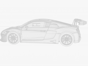 Audi R8 LMS GT3 Modelo 3D