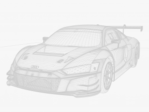 Audi R8 LMS GT3 Modelo 3D