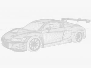 Audi R8 LMS GT3 Modelo 3D
