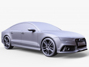 Audi RS 7 Sedan 3D Model